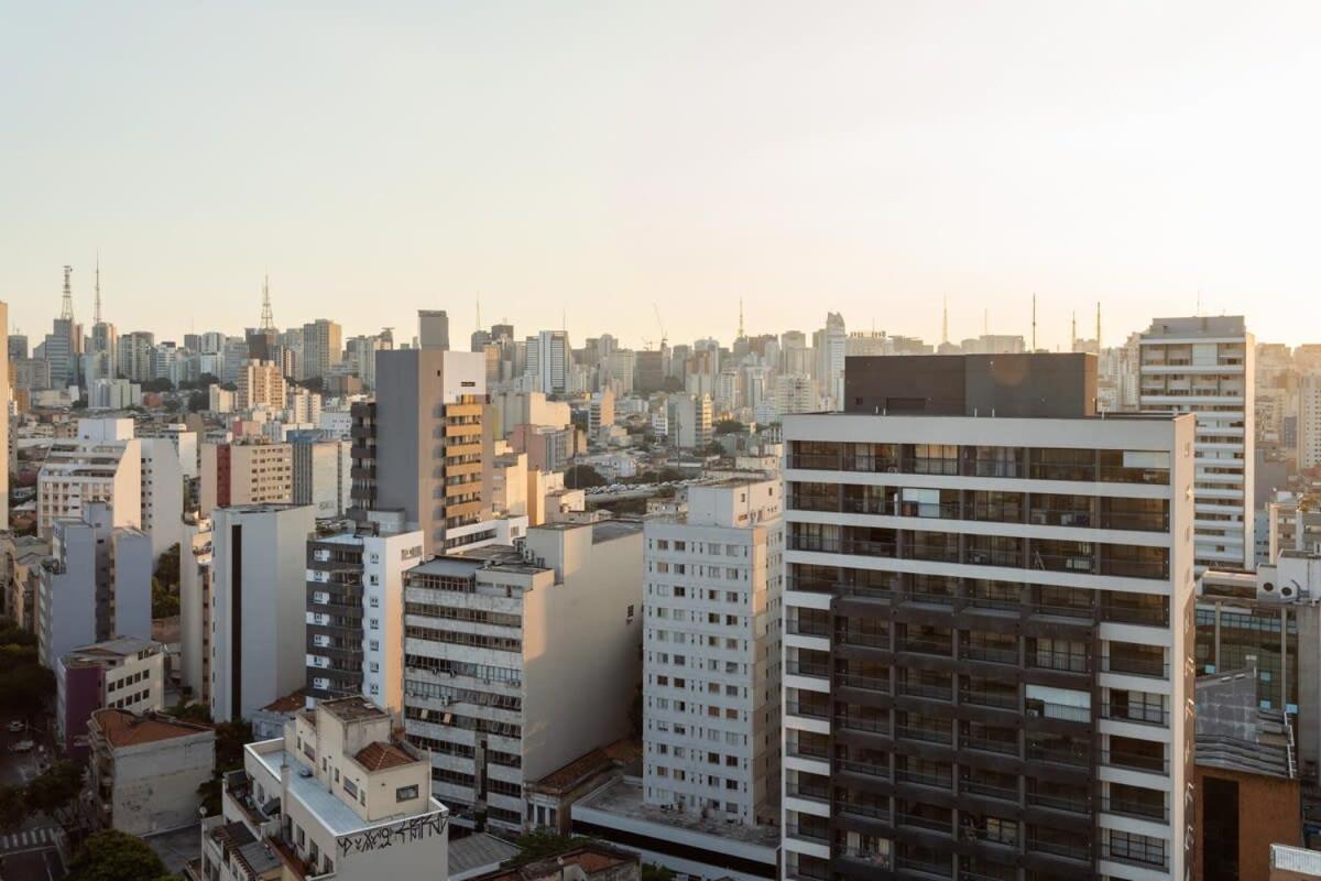 Appartamento Studio Redecorado No Bela Vista Com Sacada E Lazer Apm1205 San Paolo Esterno foto